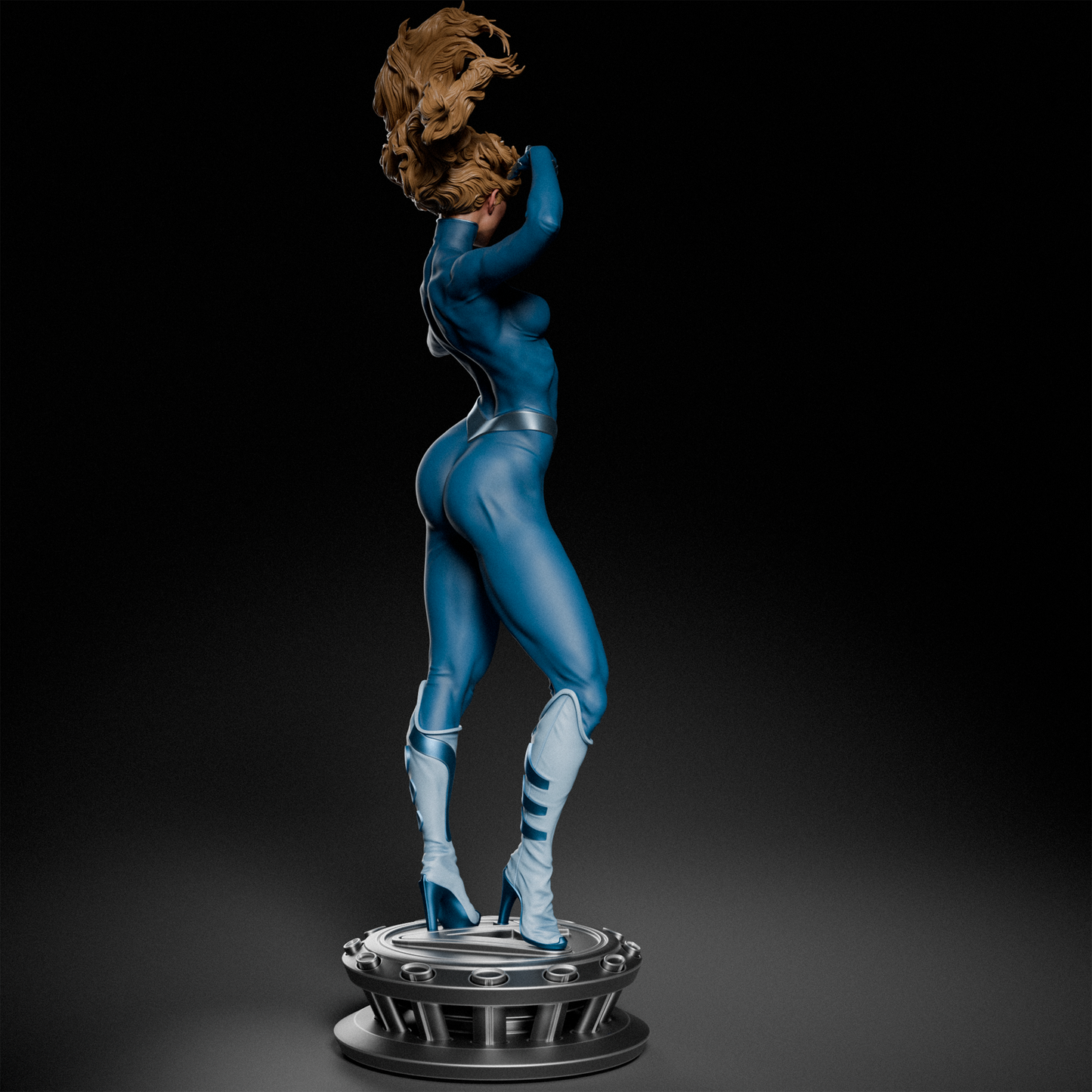 Invisible Woman Statue