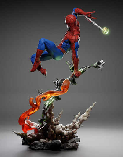 Spiderman Statue