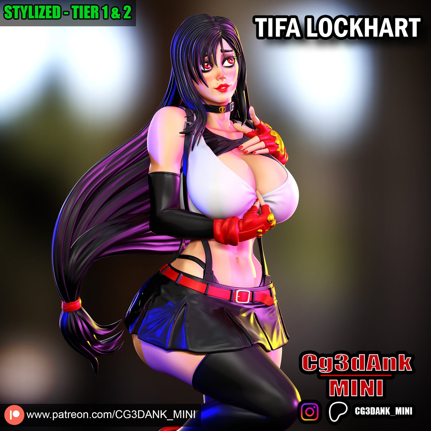 Tifa Lockhart Statue