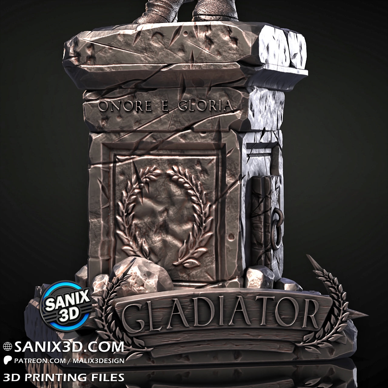 Gladiator Statue