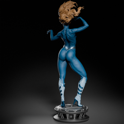 Invisible Woman Statue