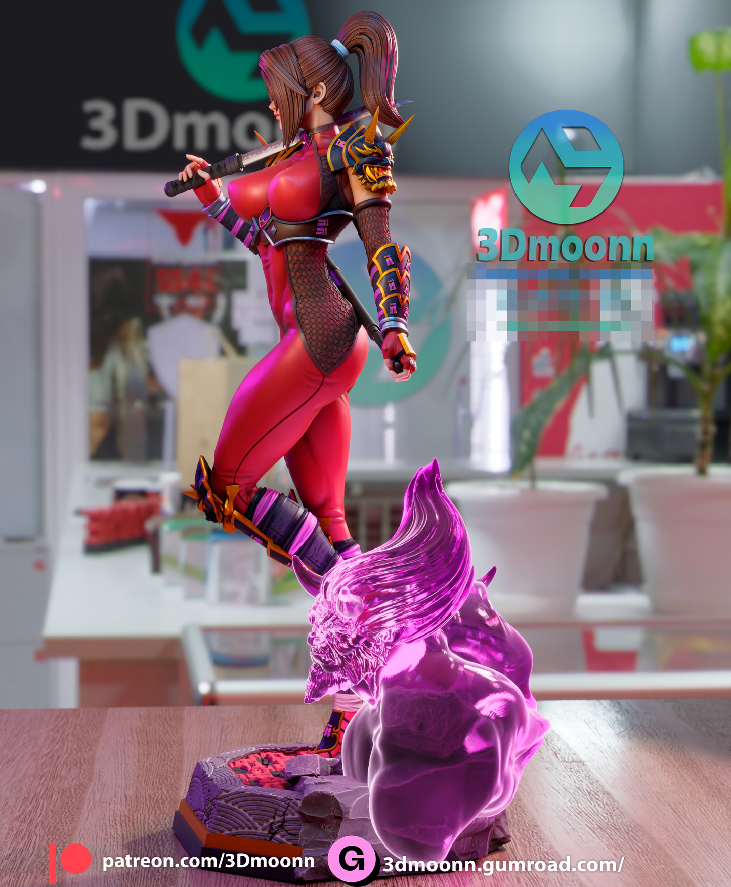 Taki (Soul Calibur) Statue