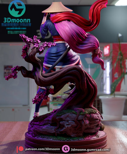 Psylocke Statue