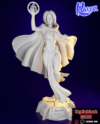 Raven Statue