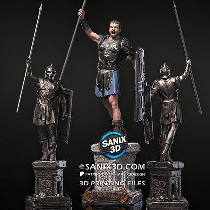 Gladiator Statue