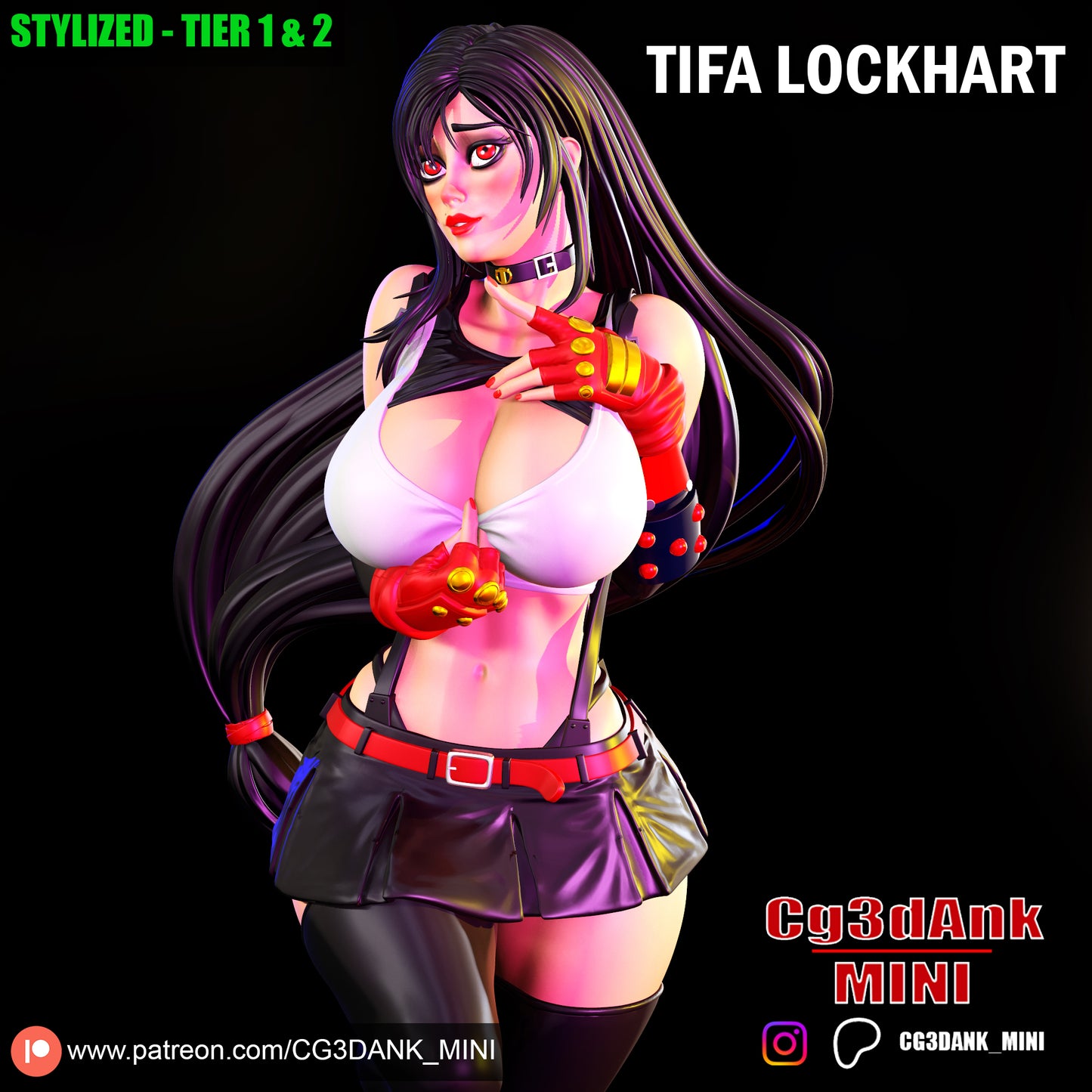 Tifa Lockhart Statue