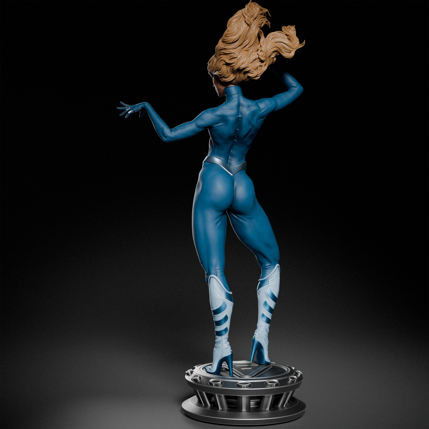 Invisible Woman Statue