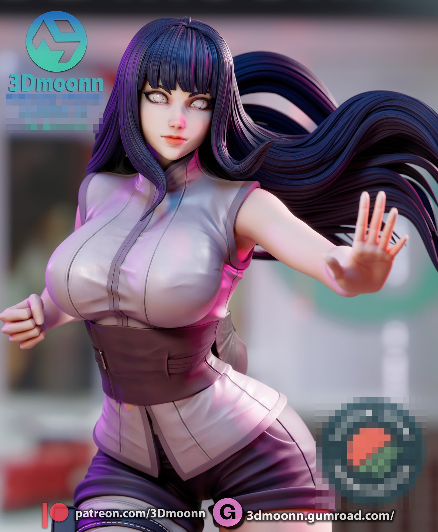 Hinata Hyuga Statue