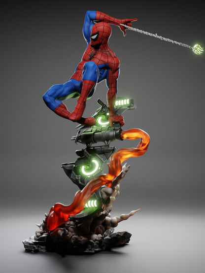 Spiderman Statue