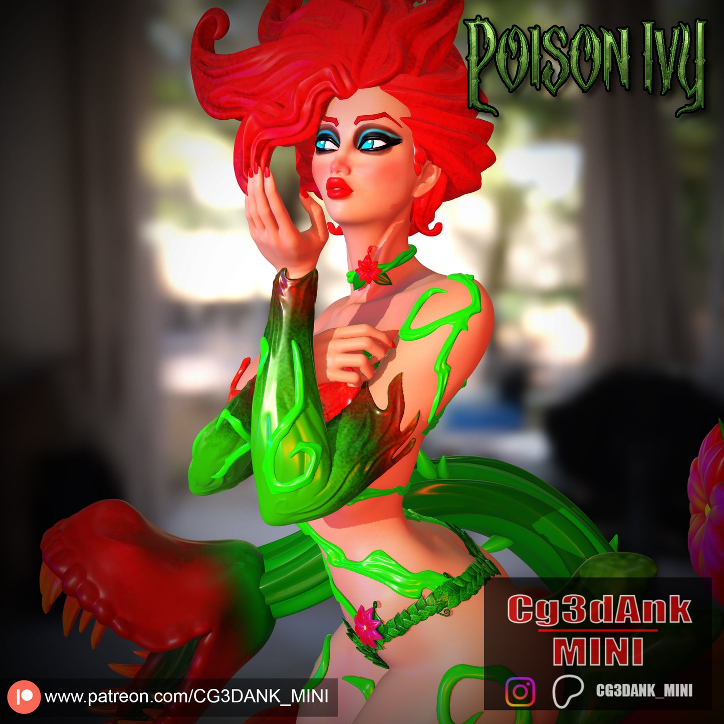 Poison Ivy Statue