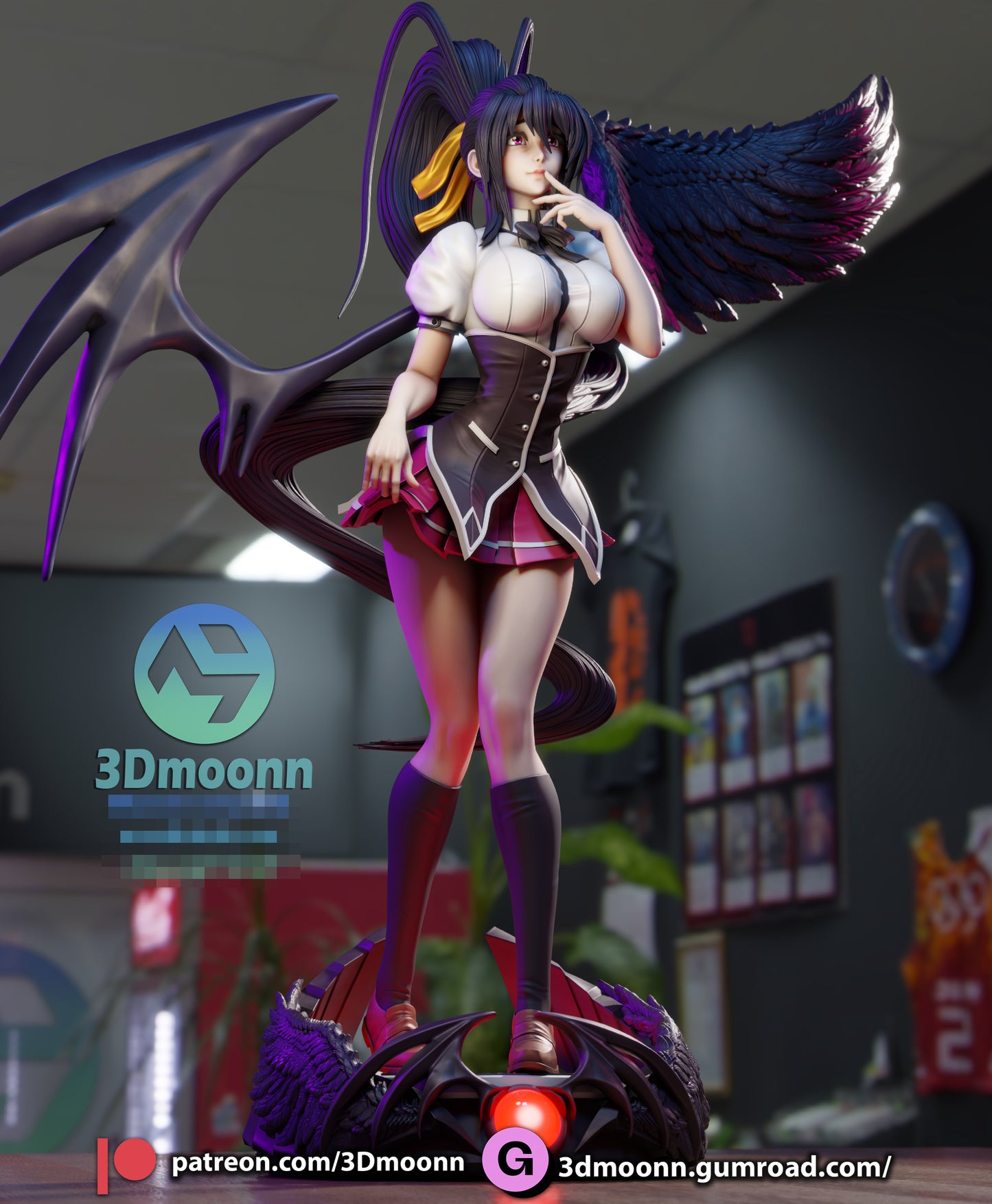 Akeno (HSDXD) Statue