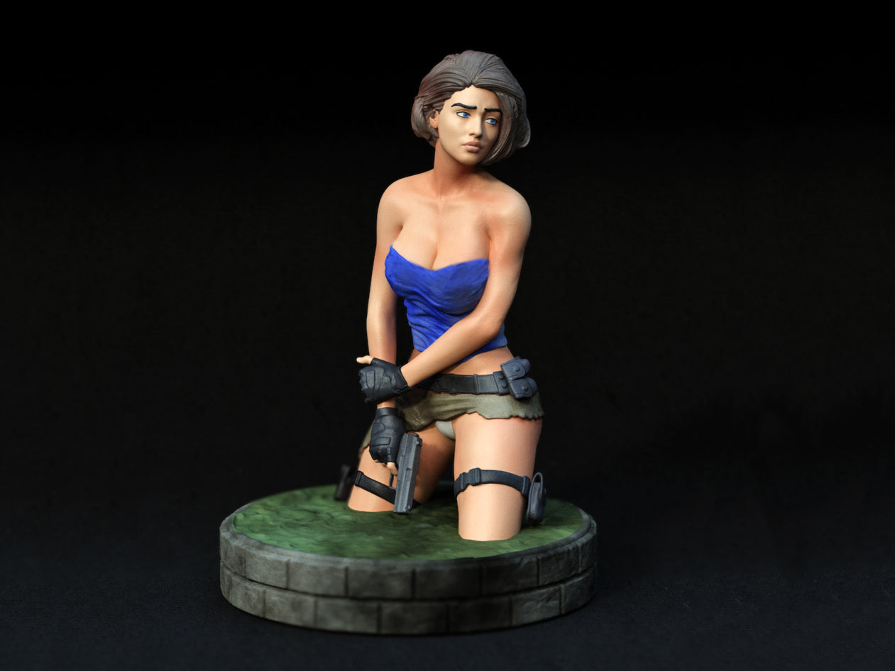 Jill (Resident Evil) Statue