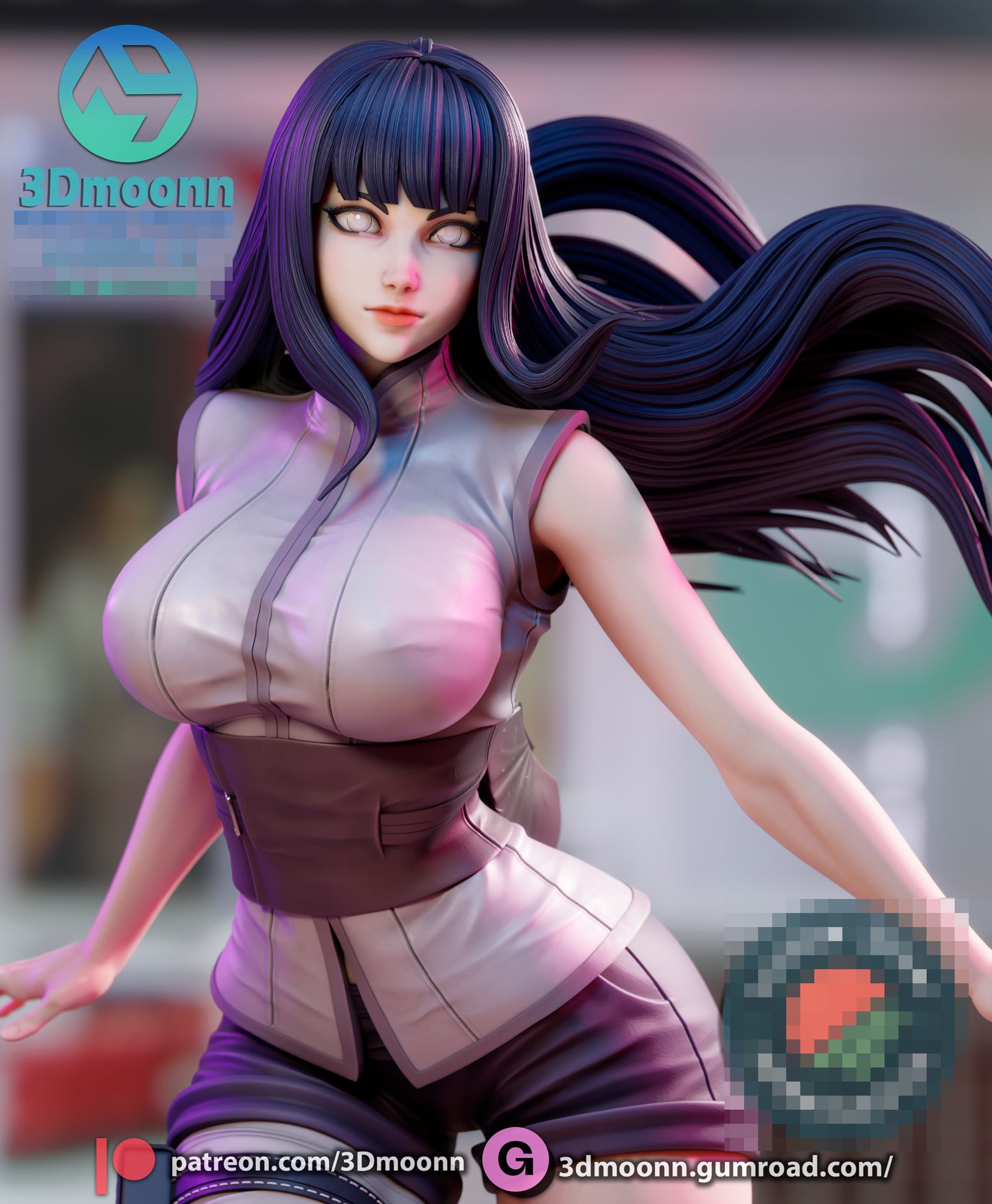 Hinata Hyuga Statue