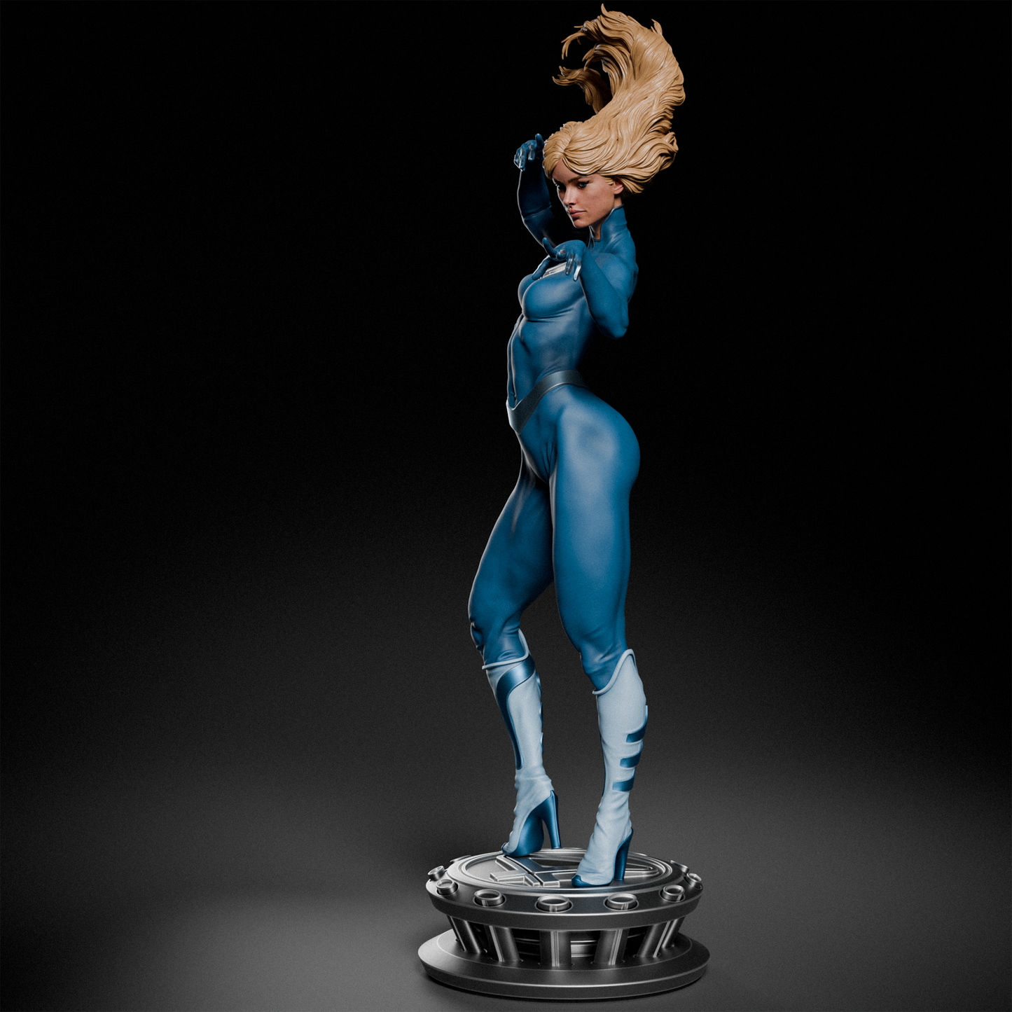 Invisible Woman Statue