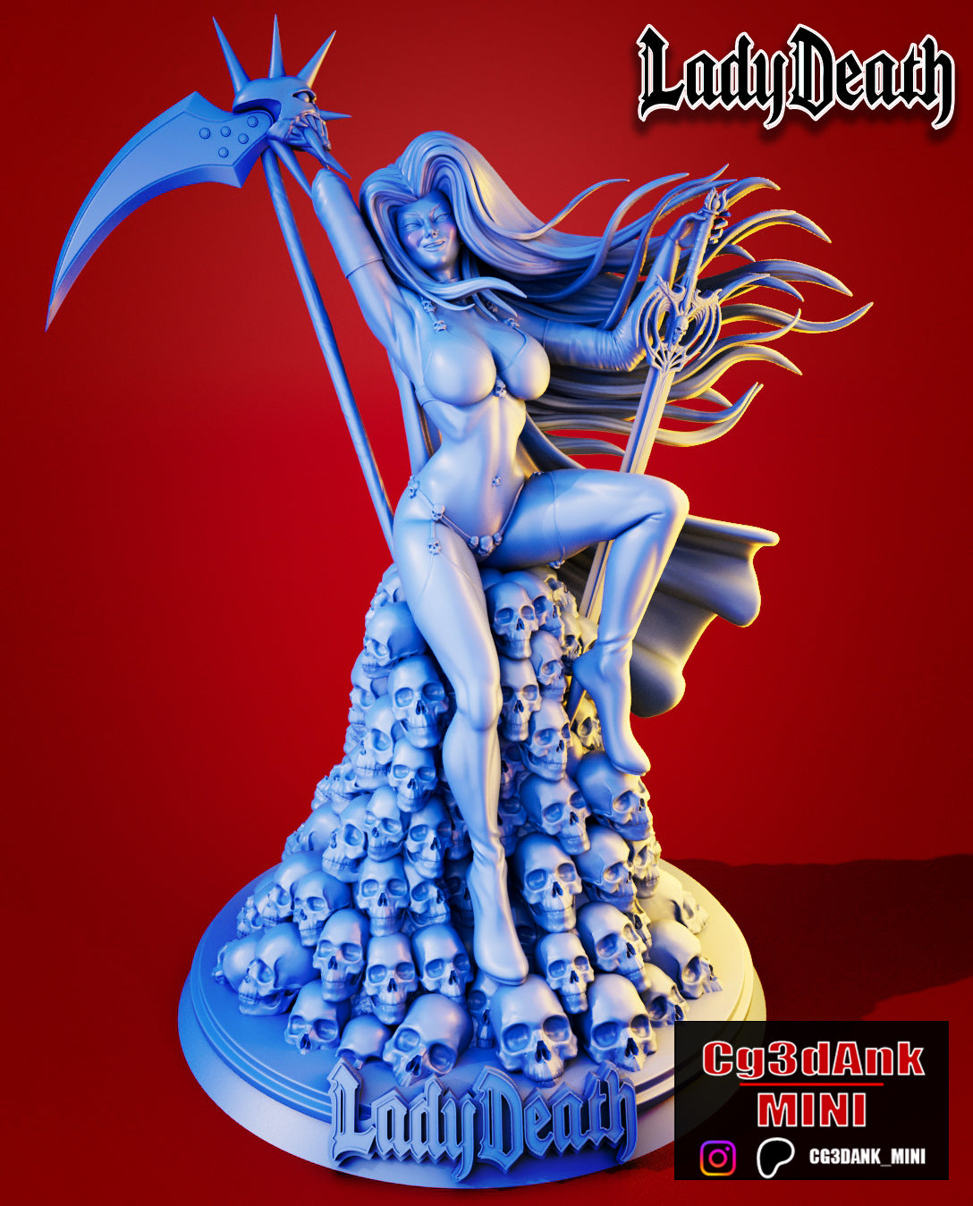 Lady Death Statue