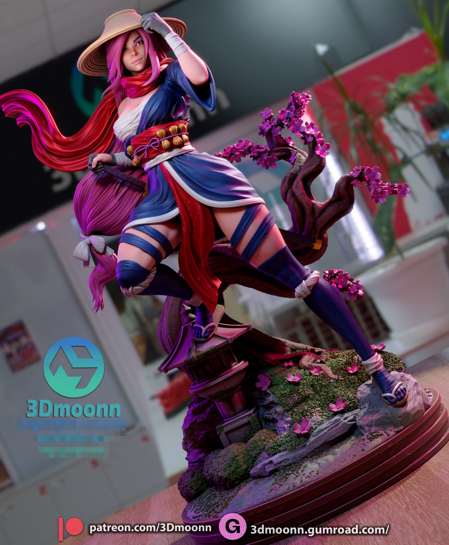 Psylocke Statue