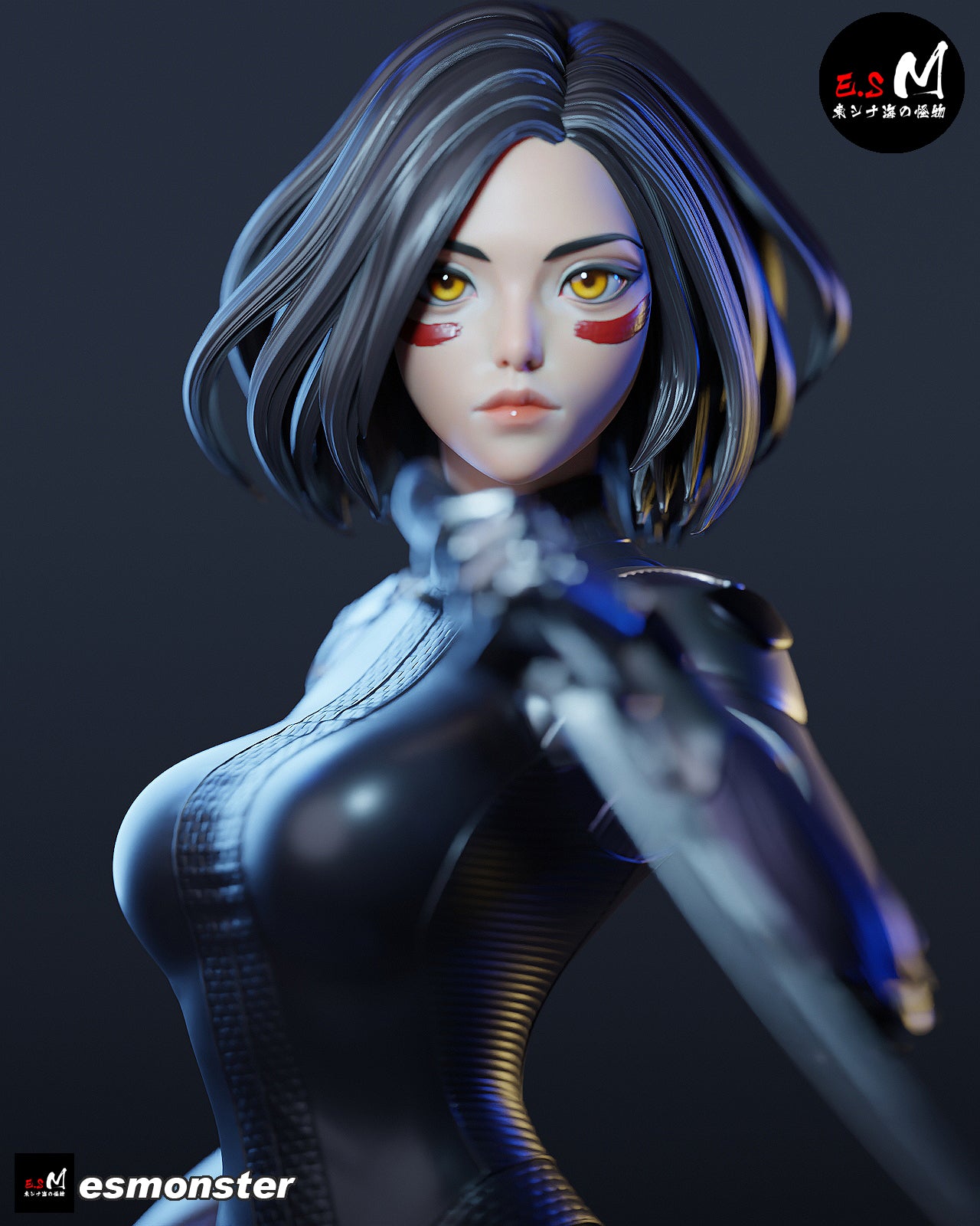 Alita Statue