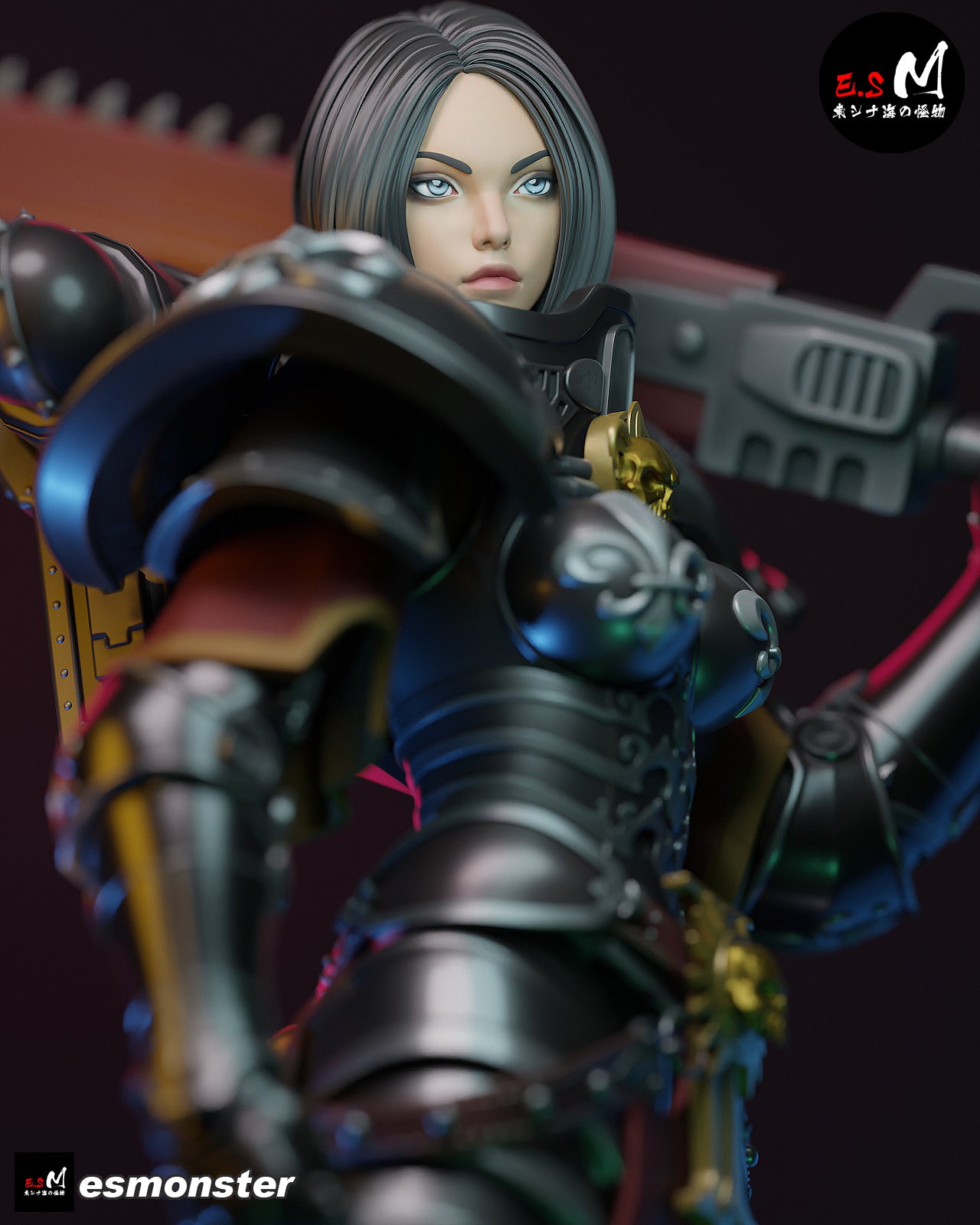 Battle Sister Statue