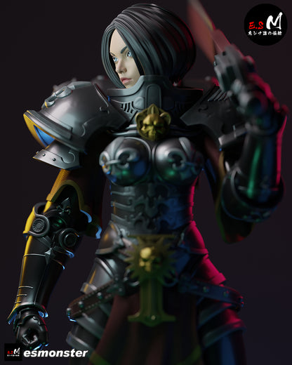 Battle Sister Statue