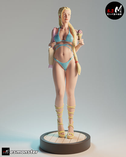 Cammy P5 Statue