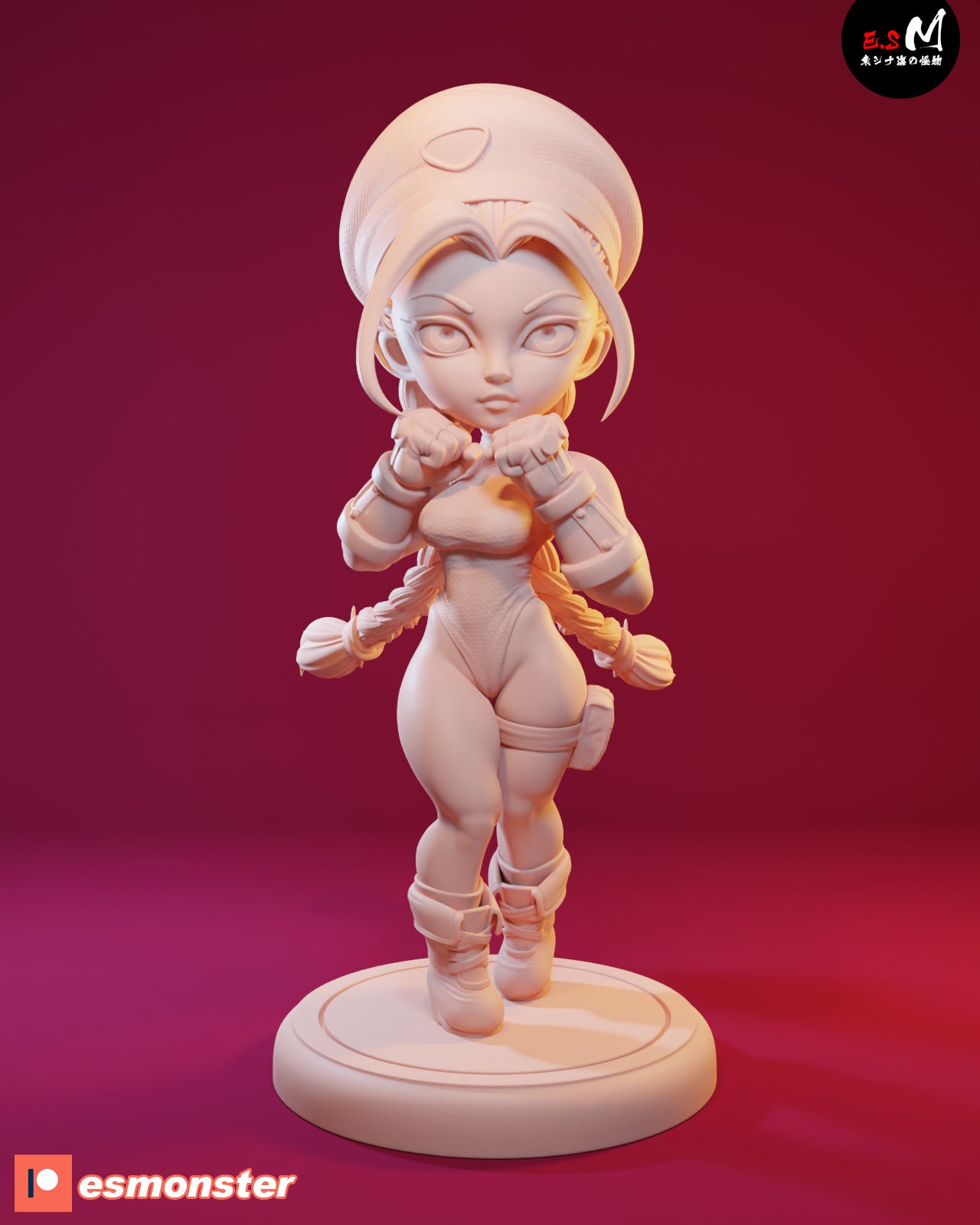 Cammy (Cute) Statue