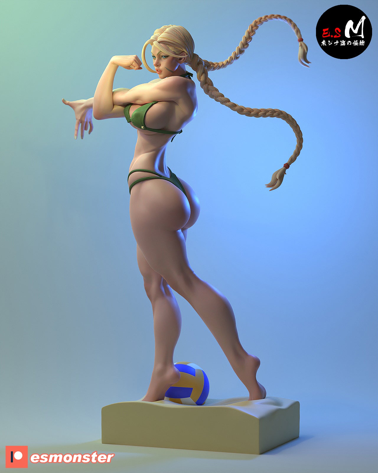 Cammy (Bikini) Statue