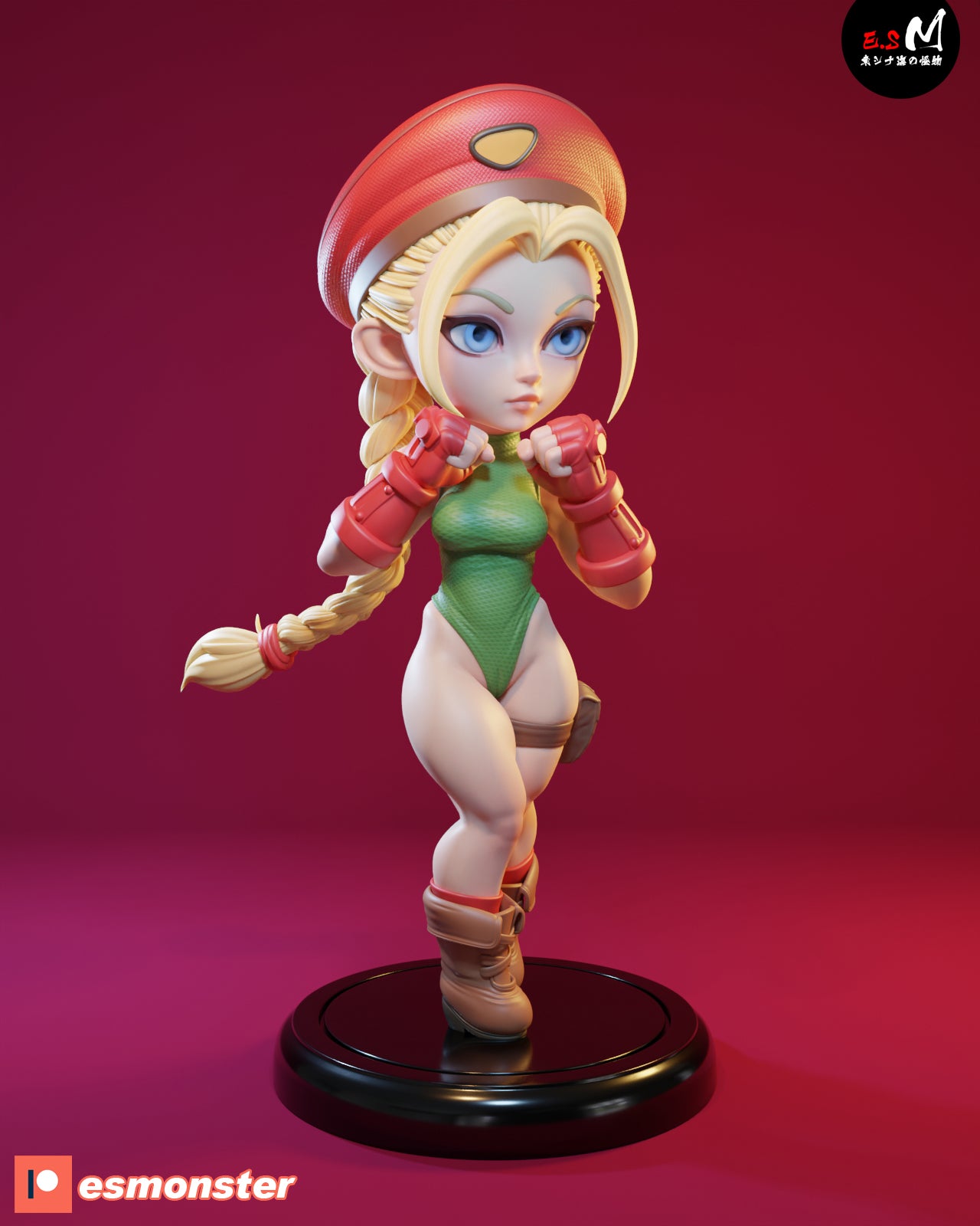 Cammy (Cute) Statue