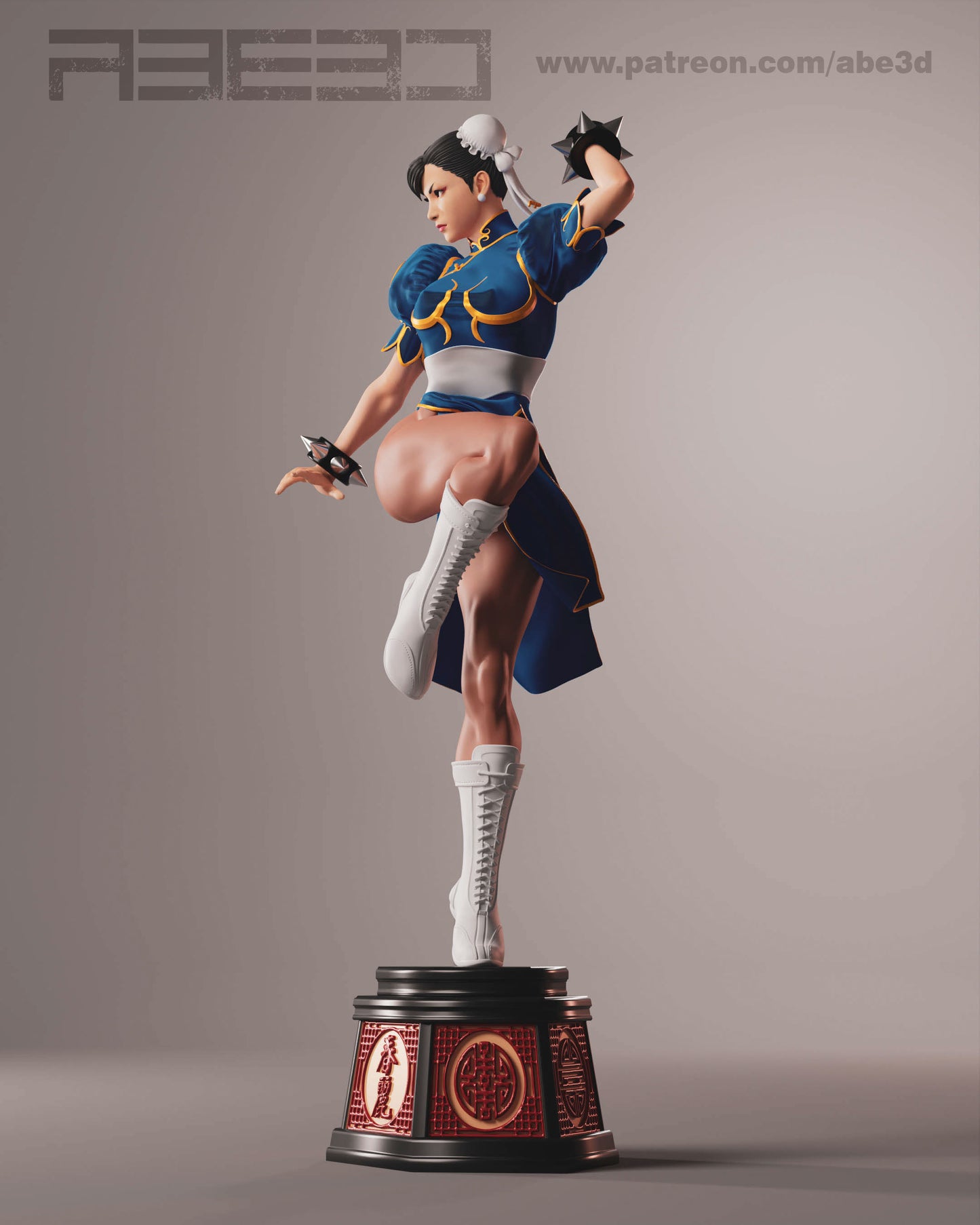 Chun-Li (Street Fighter) Statue