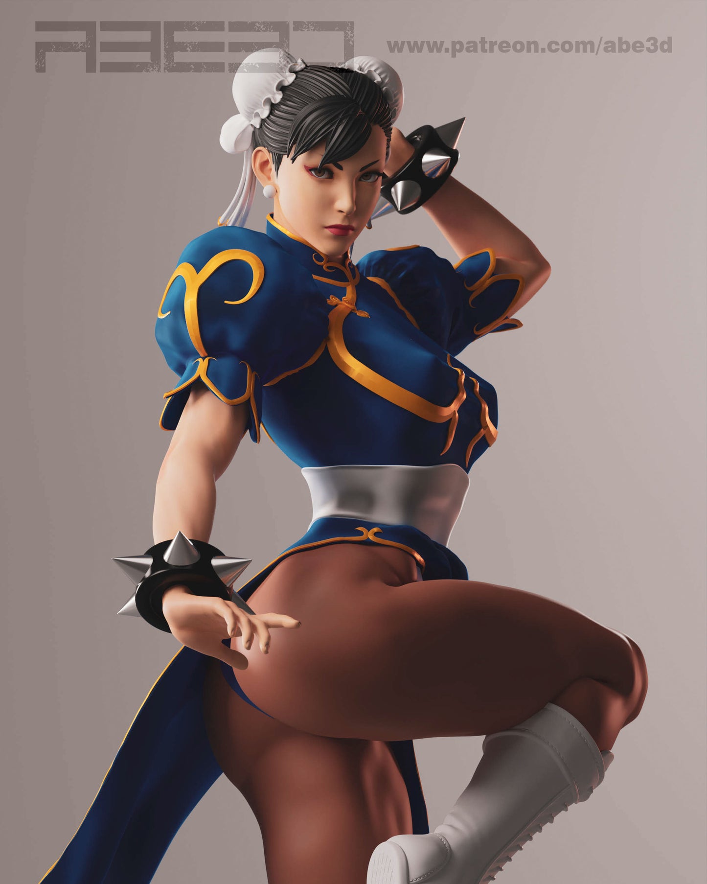 Chun-Li (Street Fighter) Statue