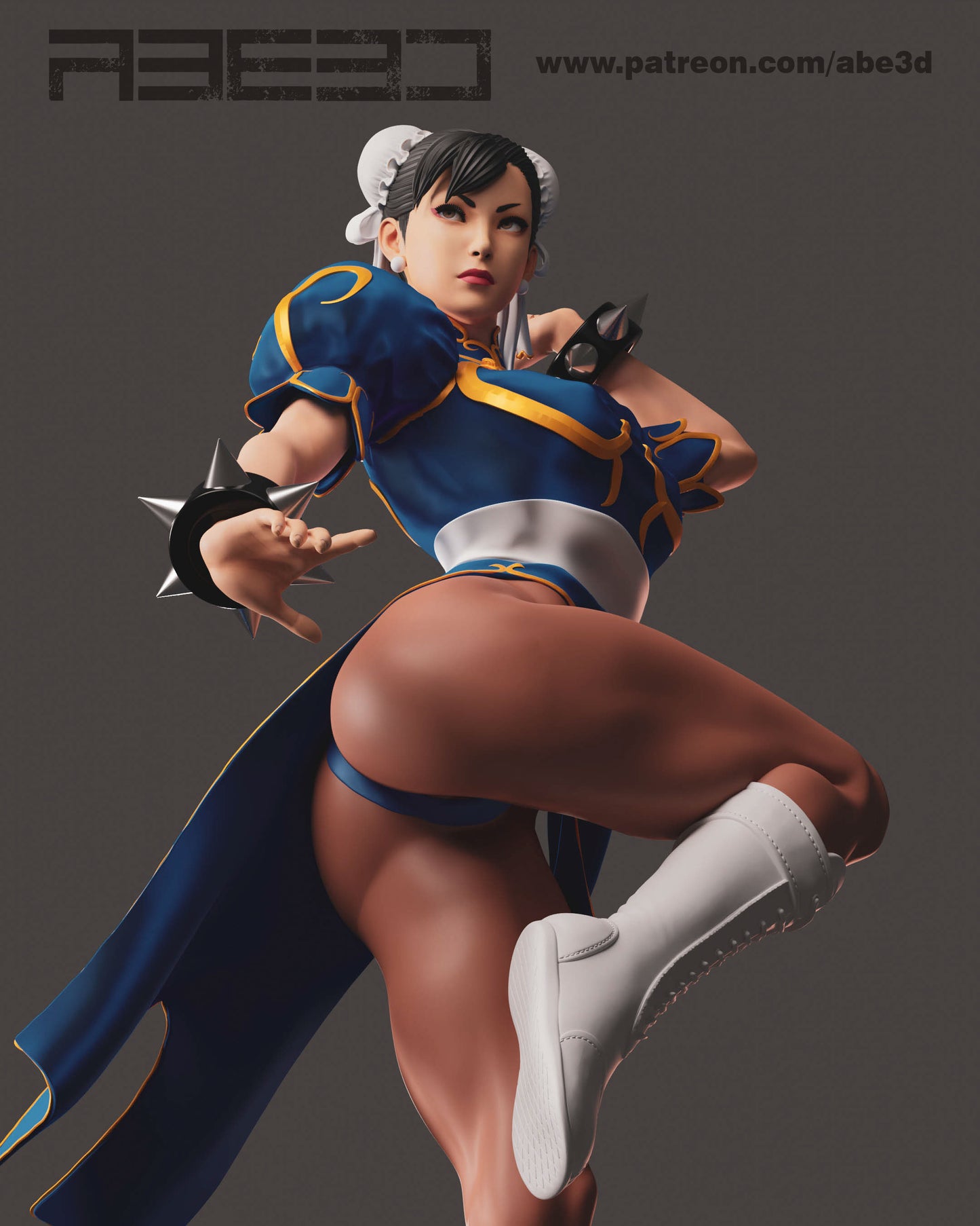 Chun-Li (Street Fighter) Statue