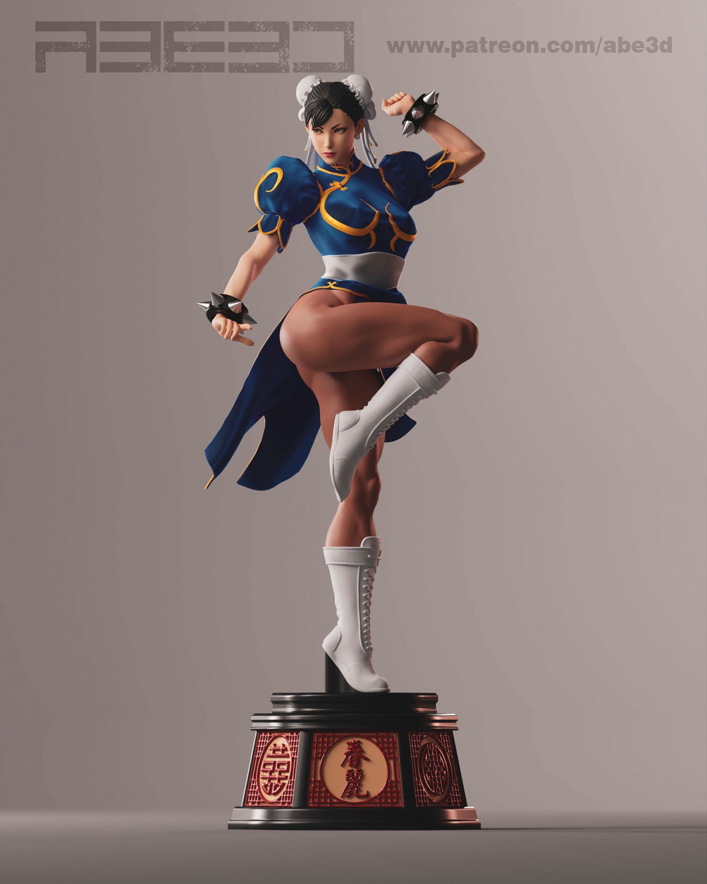 Chun-Li (Street Fighter) Statue