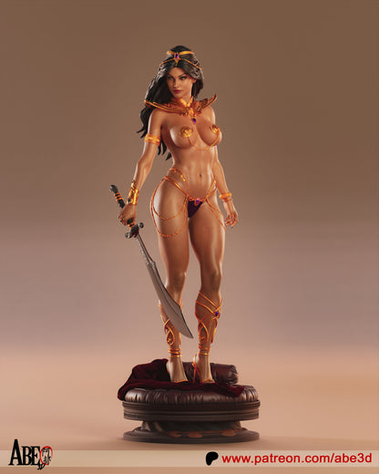 Dejah Thoris Statue