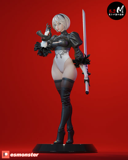 B2 (YoRHa) Statue