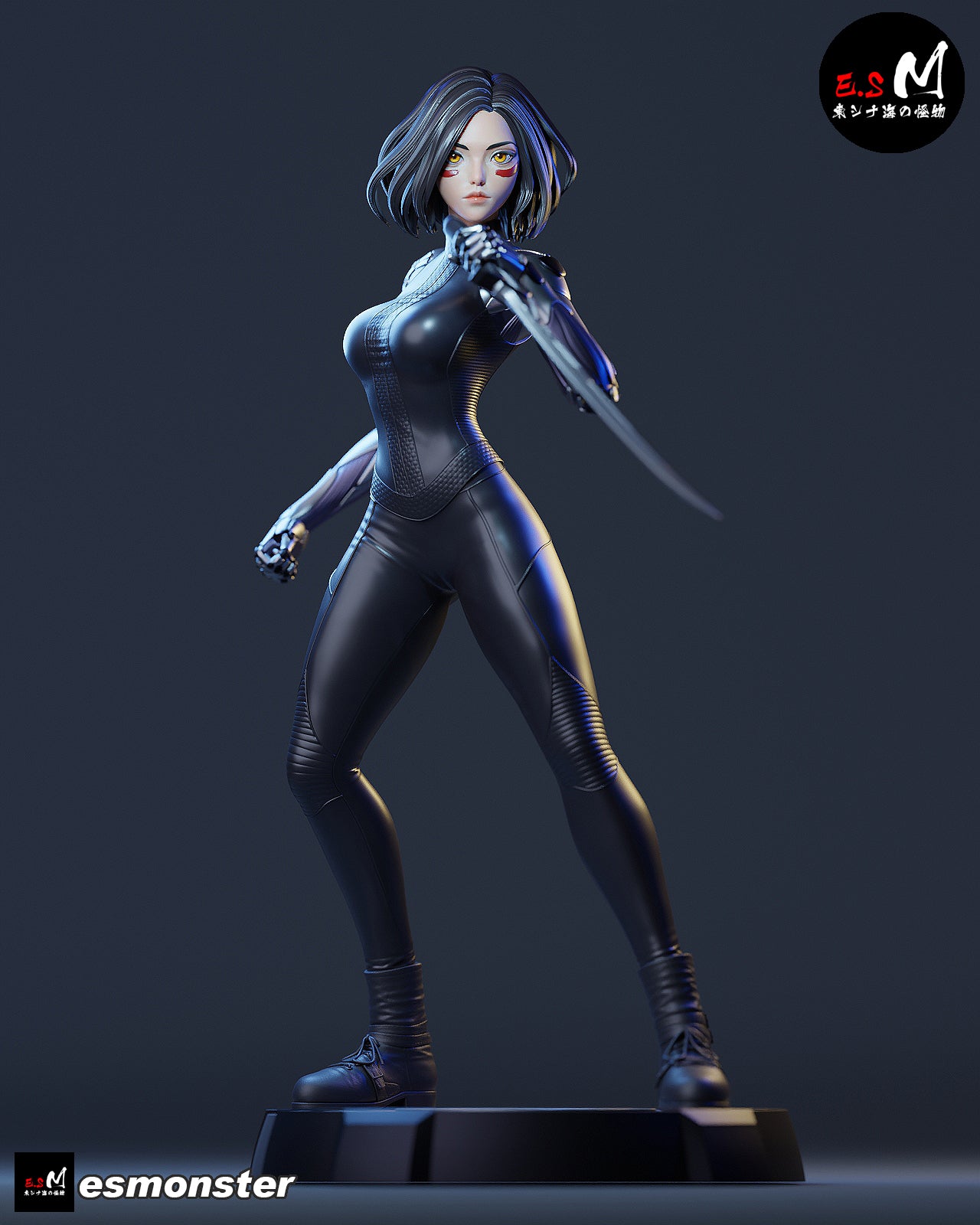 Alita Statue