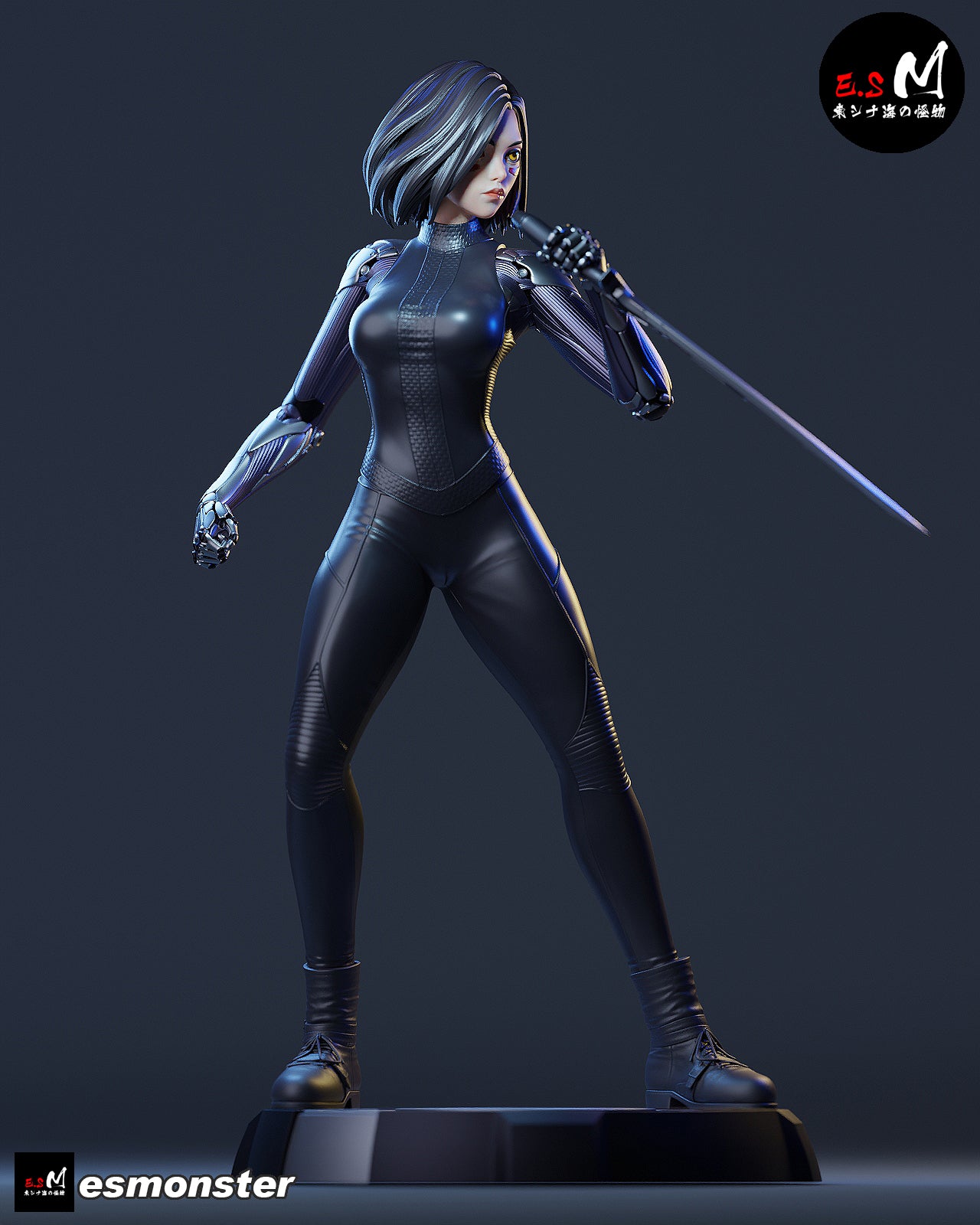 Alita Statue