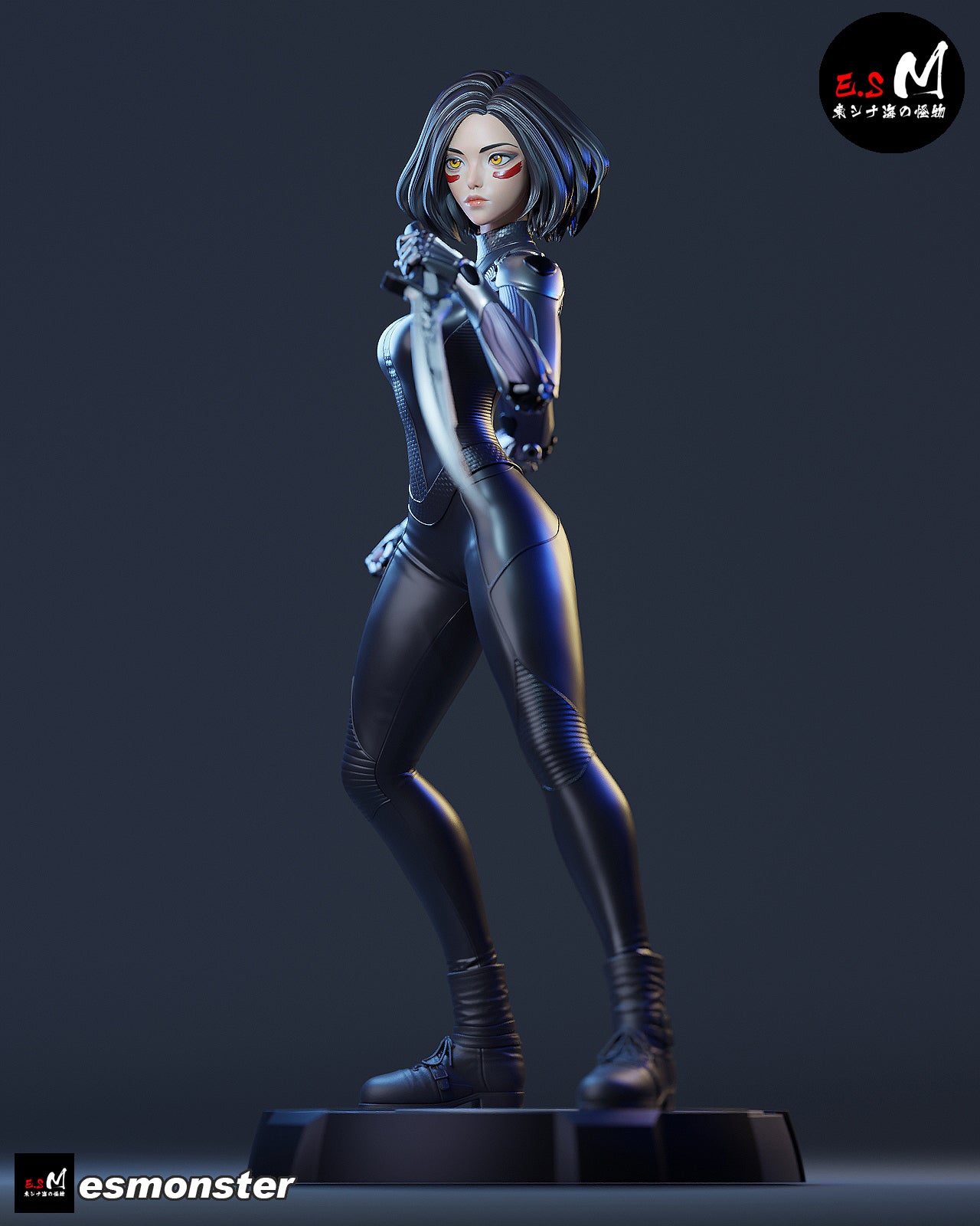 Alita Statue