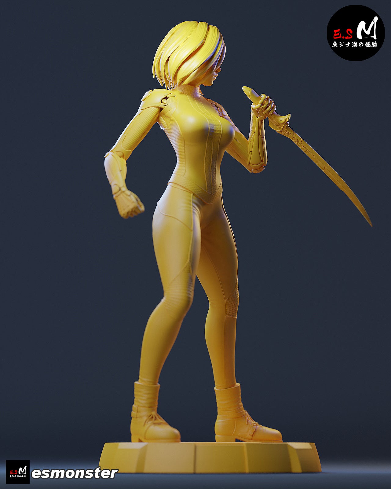 Alita Statue