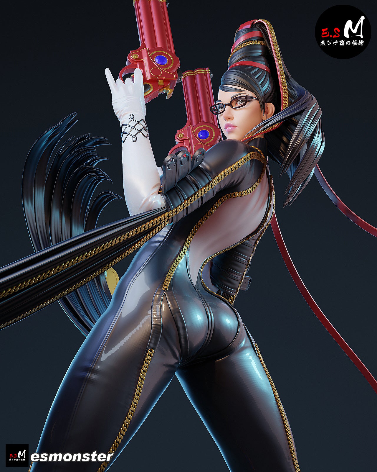 Bayonetta Statue