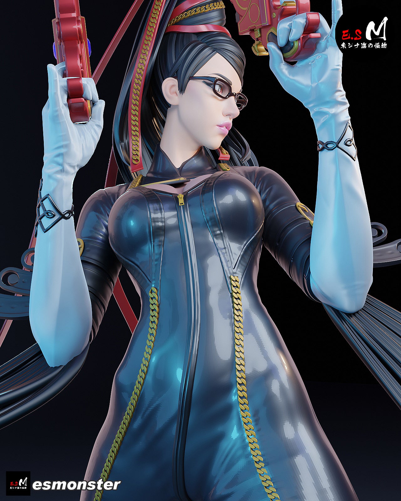 Bayonetta Statue