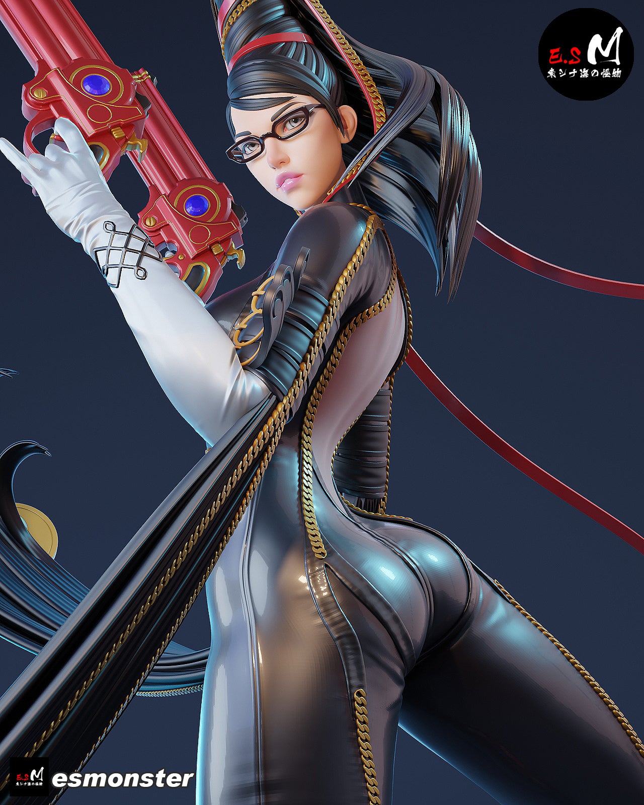 Bayonetta Statue