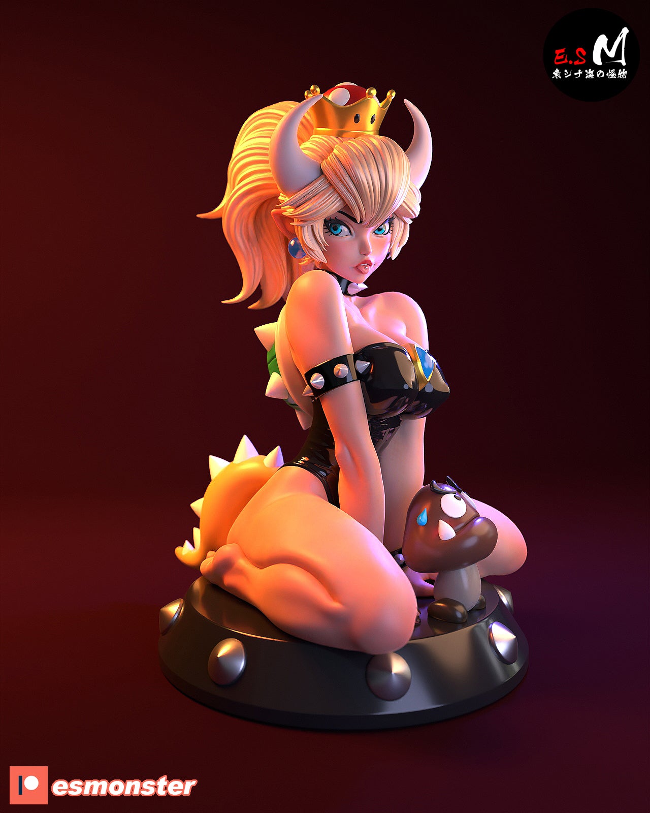 Bowsette Statue