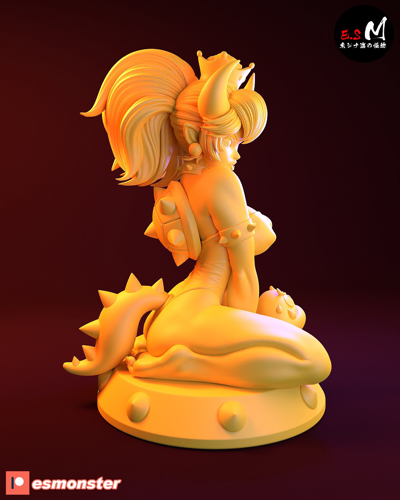 Bowsette Statue