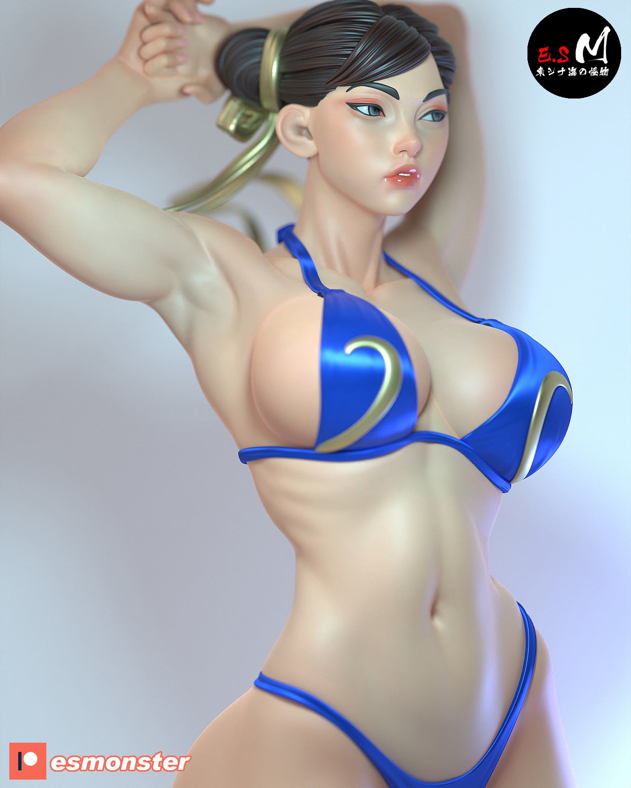 Chun-Li (Bikini) Statue