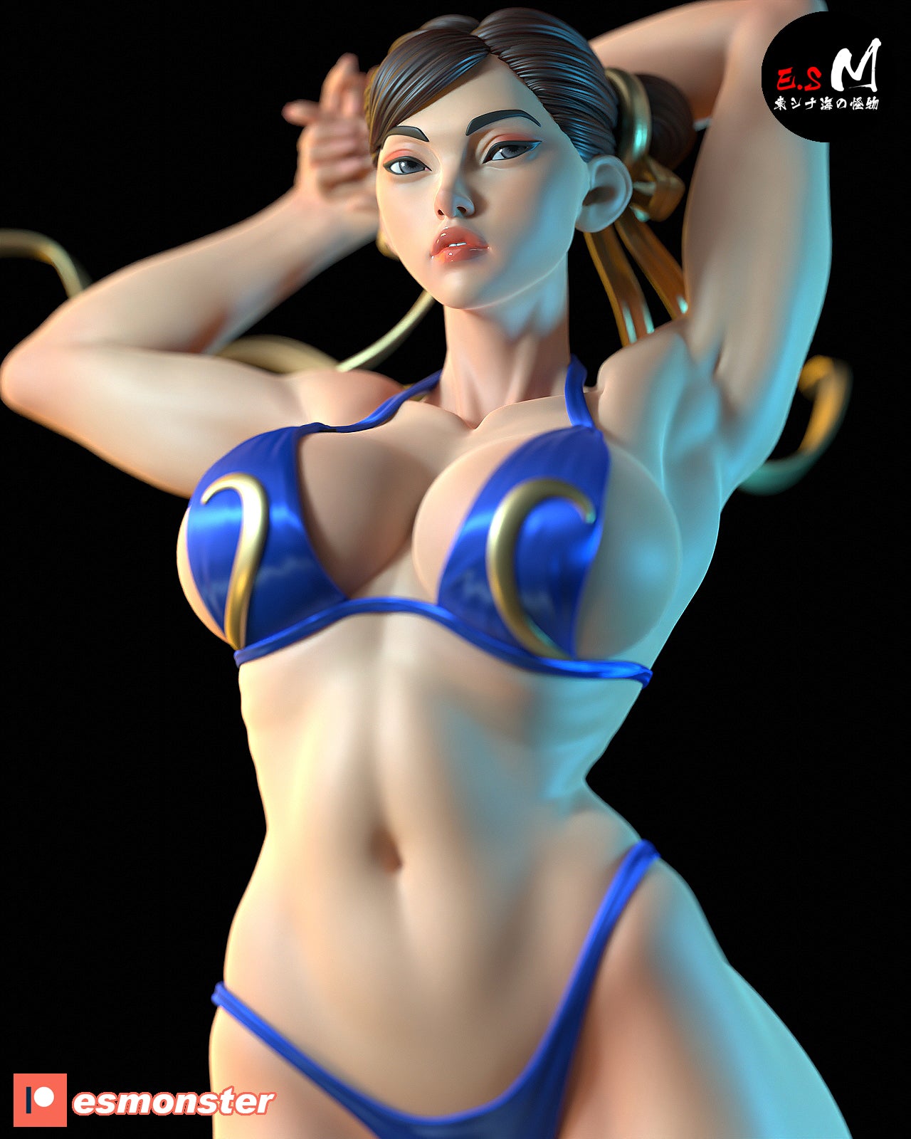 Chun-Li (Bikini) Statue