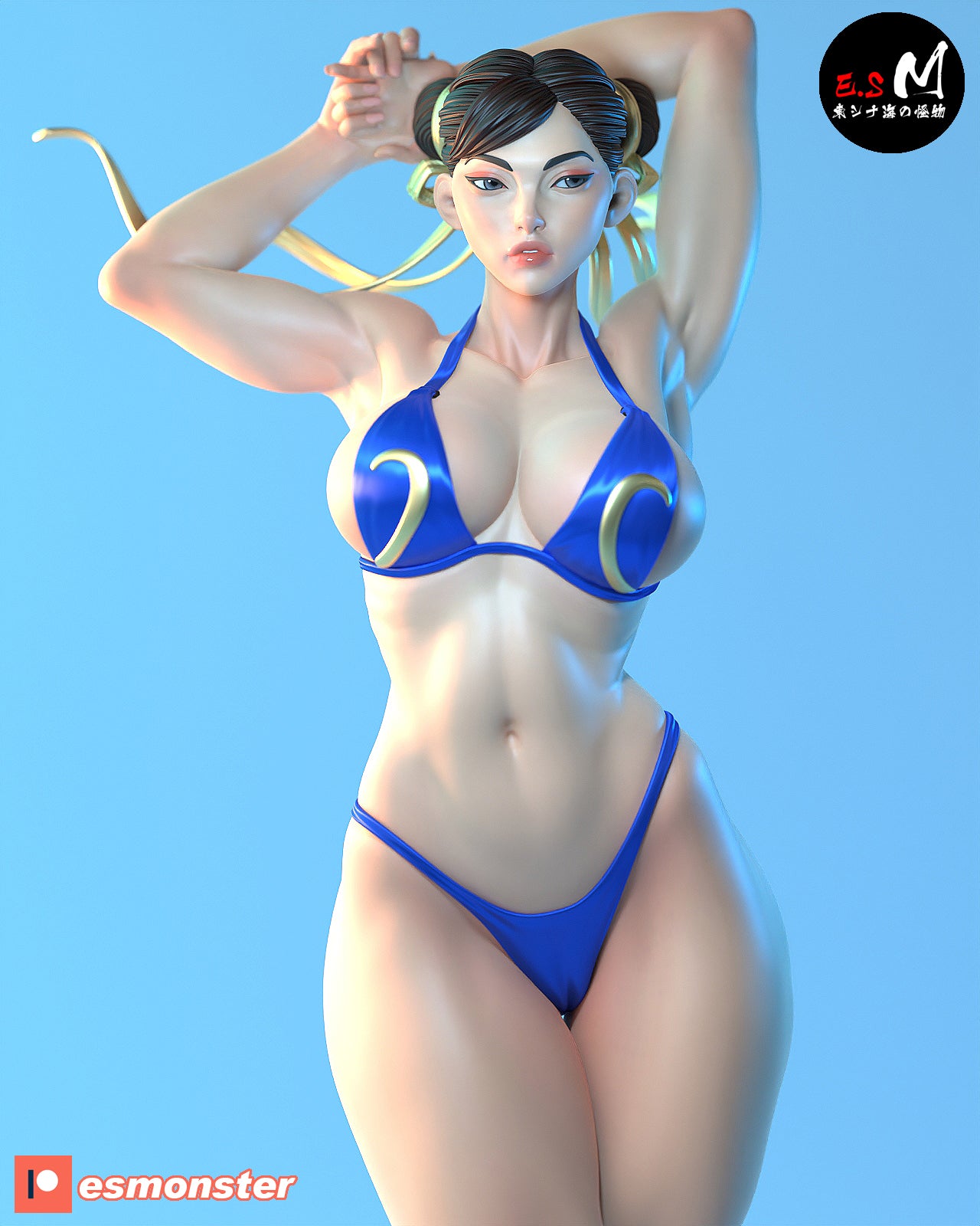 Chun-Li (Bikini) Statue