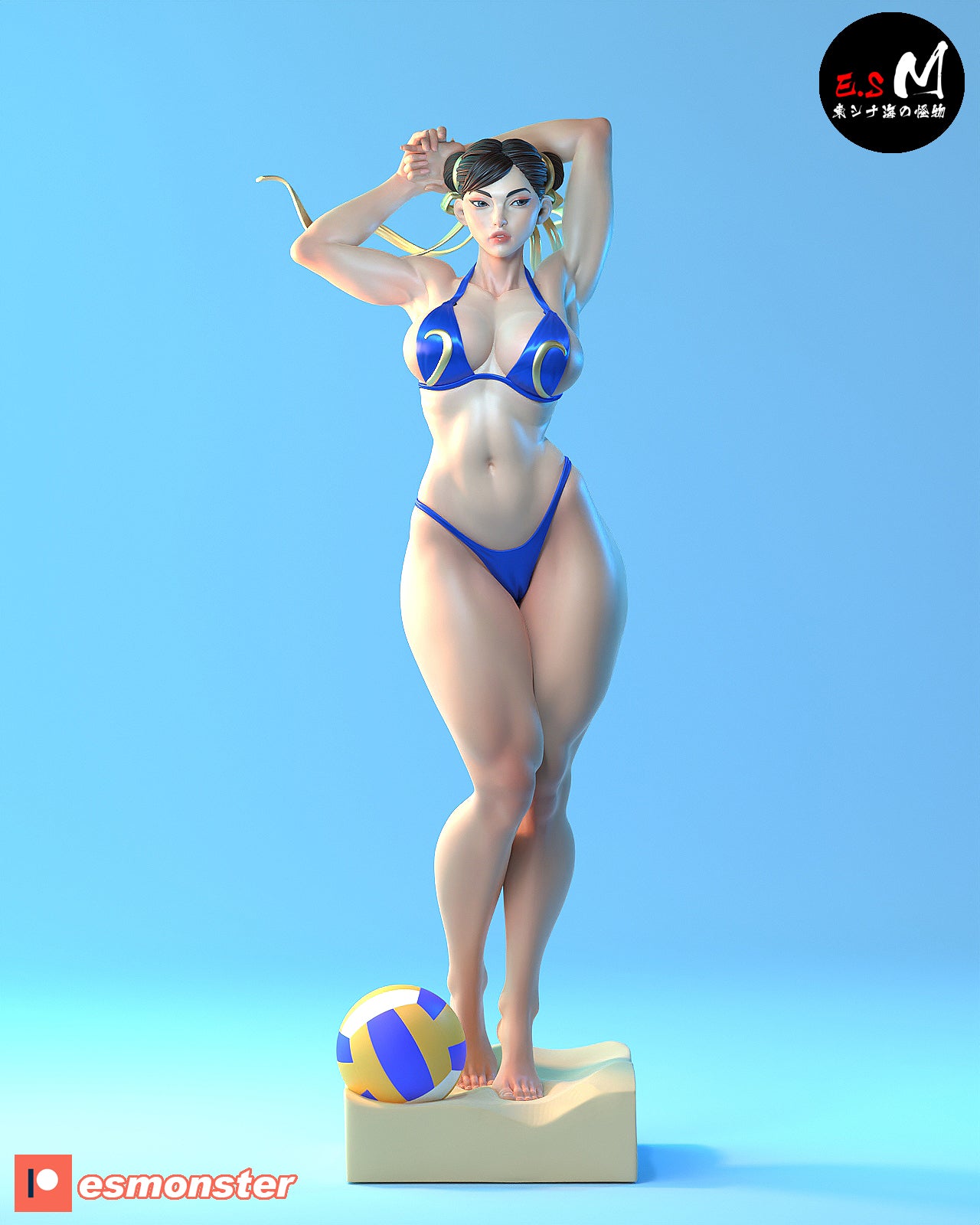 Chun-Li (Bikini) Statue