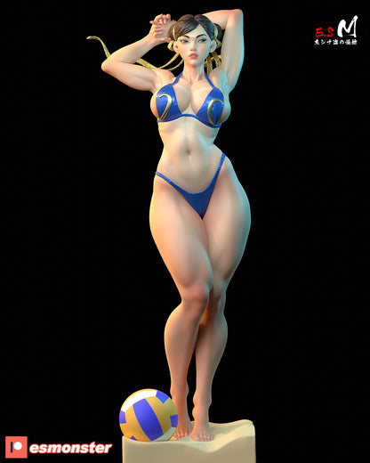 Chun-Li (Bikini) Statue