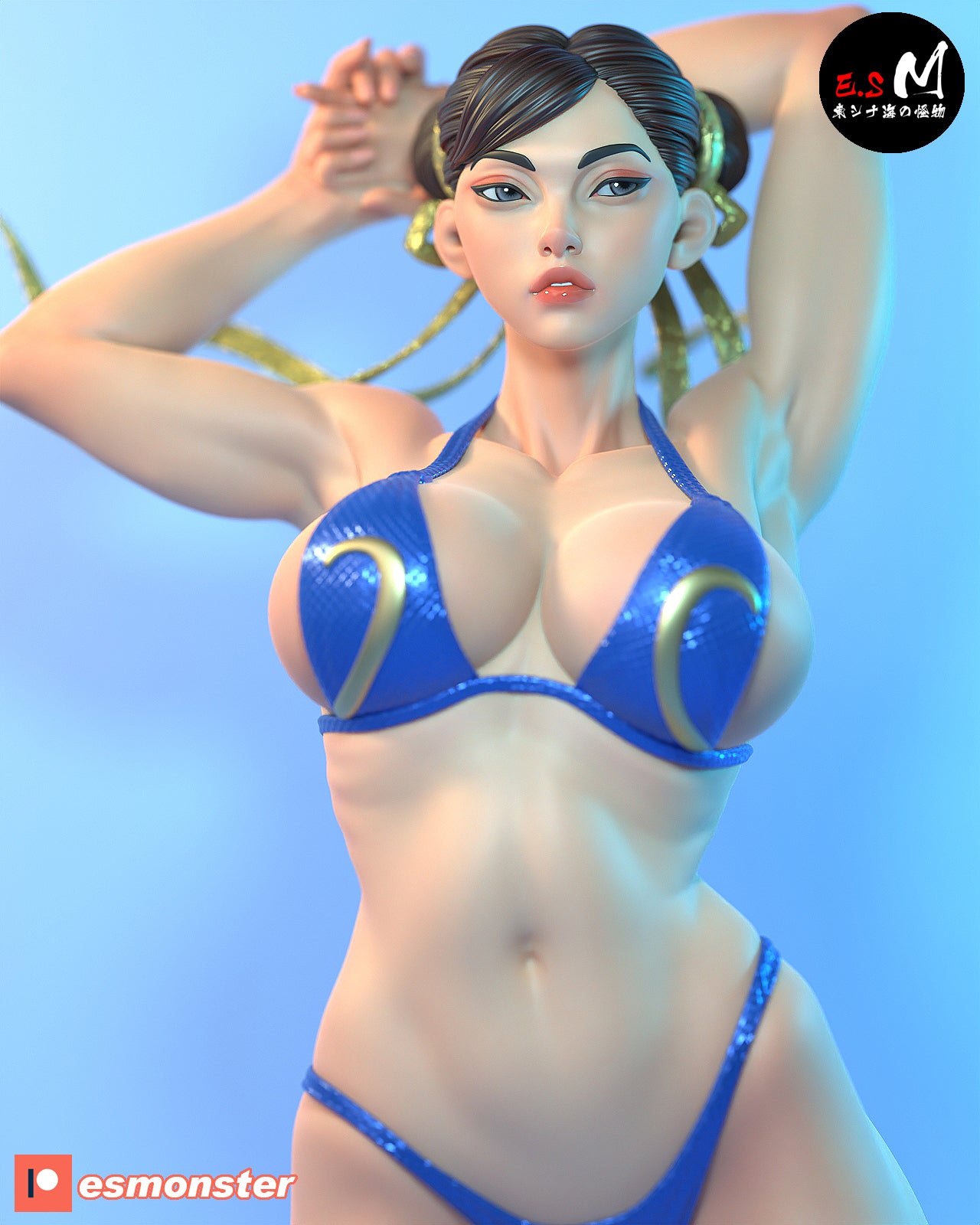 Chun-Li (Bikini) Statue