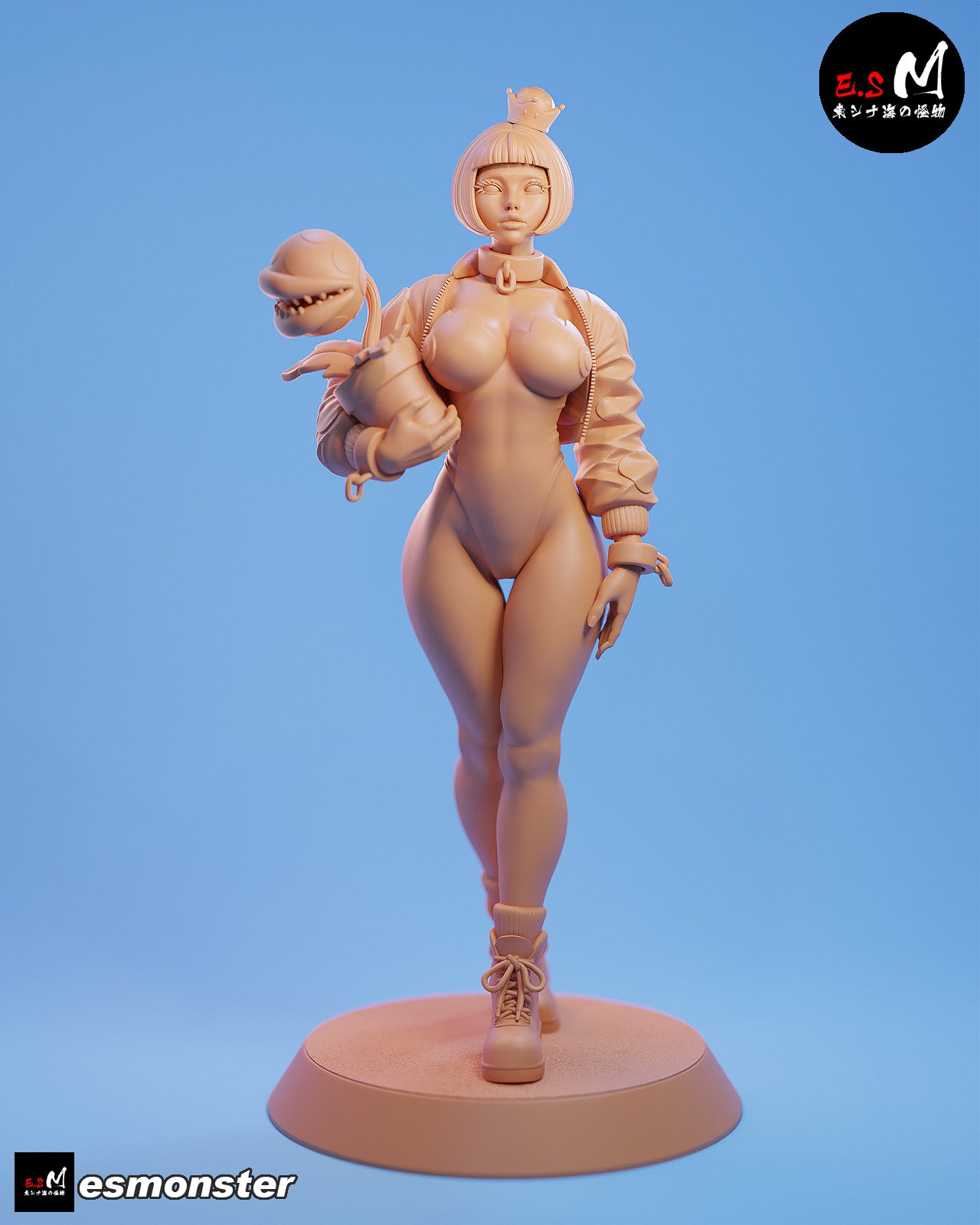 Chompette Statue