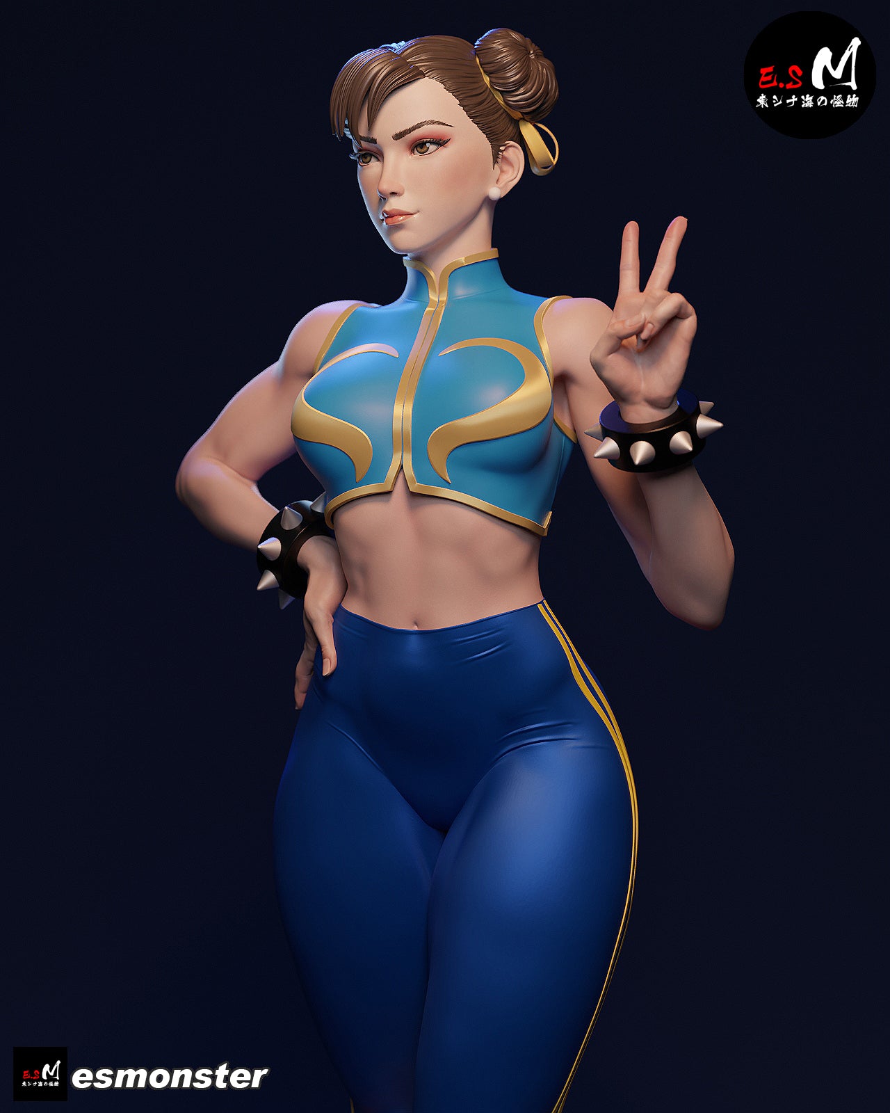 Chun-Li Statue